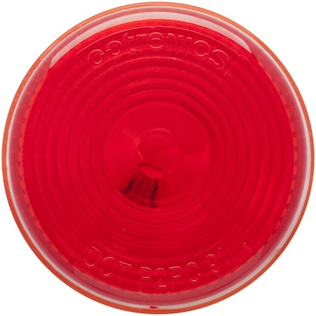 Optronics 2in. Red Grommet Mount Marker/Clearance Light MC53RB
